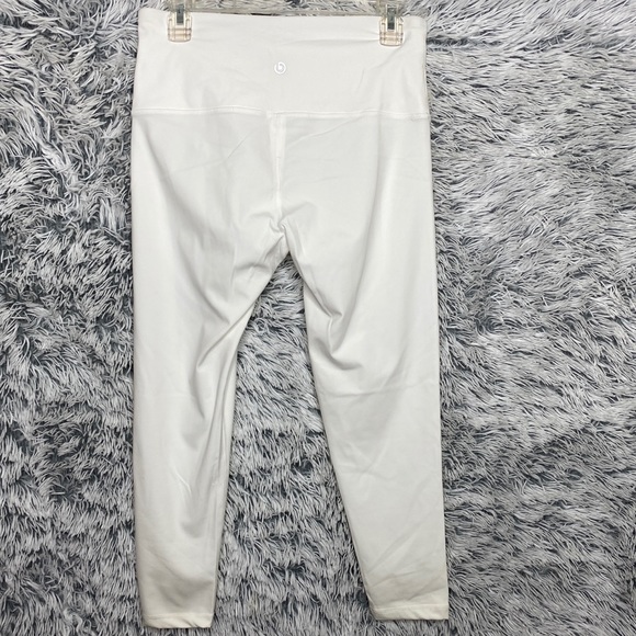 SOLD  Cream High Waist Workout Pants Medium - Picture 4 of 7